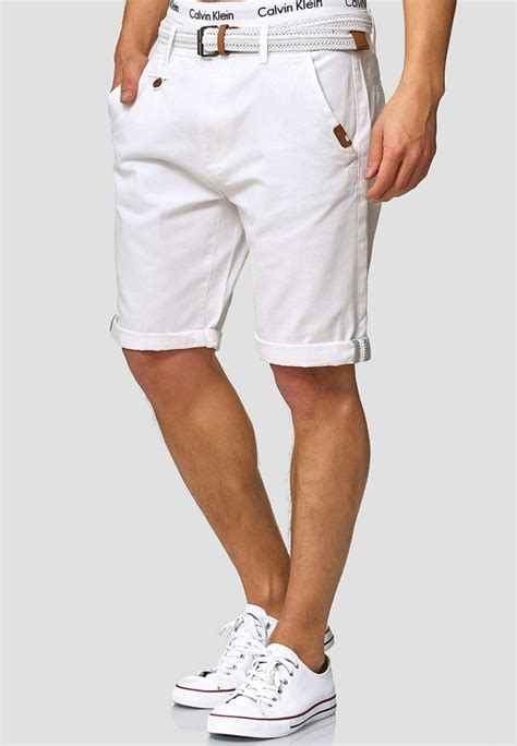 weiße Shorts für Herren 